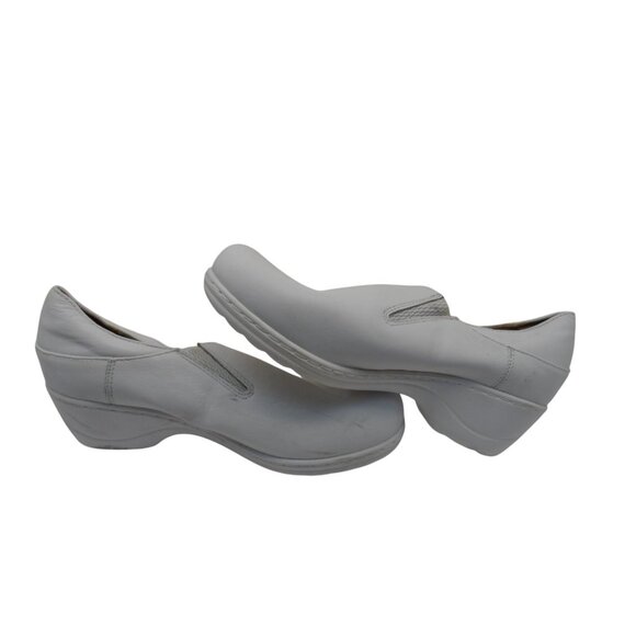 Nurse Mates Women's Slip-On Kate Slip-Resistant Work Shoes White Size 7.5M - Picture 7 of 9